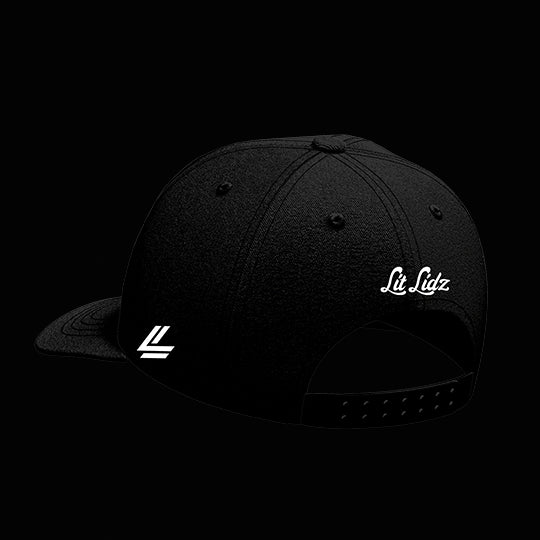 Lit Lidz Black Collection 6-Panel Lit Lid