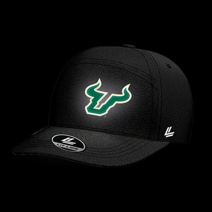 University of South Florida Black Collection 6-Panel Lit Lid