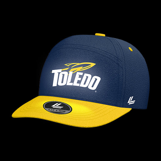 University of Toledo Rockets Varsity 6-Panel Lit Lid