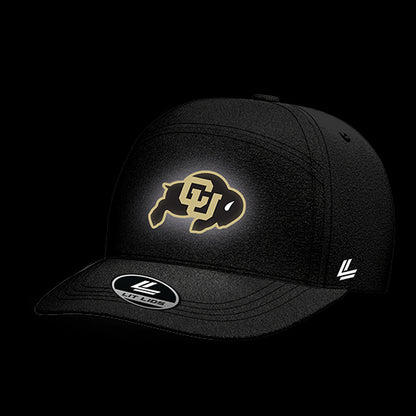 University of Colorado Black Collection 6-Panel Lit Lid