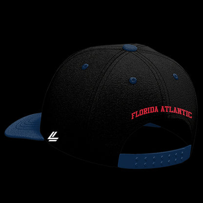 Florida Atlantic Owls Varsity 6-Panel Lit Lid
