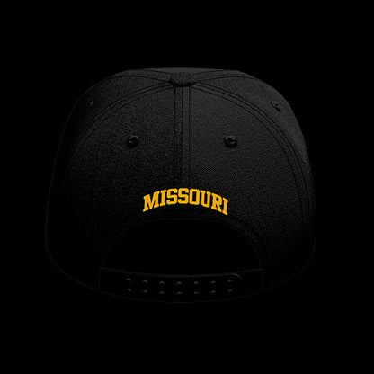 University of Missouri Black Collection 6-Panel Lit Lid