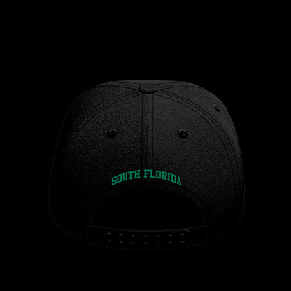 University of South Florida Black Collection 6-Panel Lit Lid