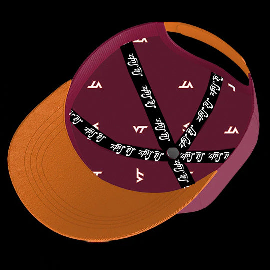 Virginia Tech University Hokies Varsity 6-Panel Lit Lid